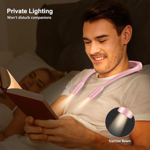 Gritin Book Light, Eye Caring 3 Colors & Dimmable Brightness Reading Light - Image 6