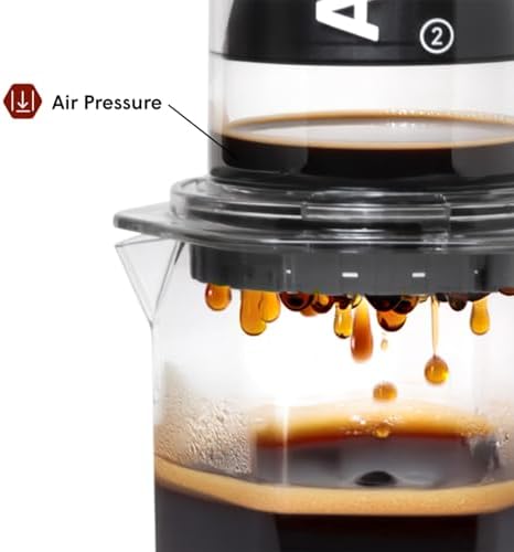 AeroPress Clear XL Coffee Press, French Press, Pour-Over & Espresso Style - Image 4