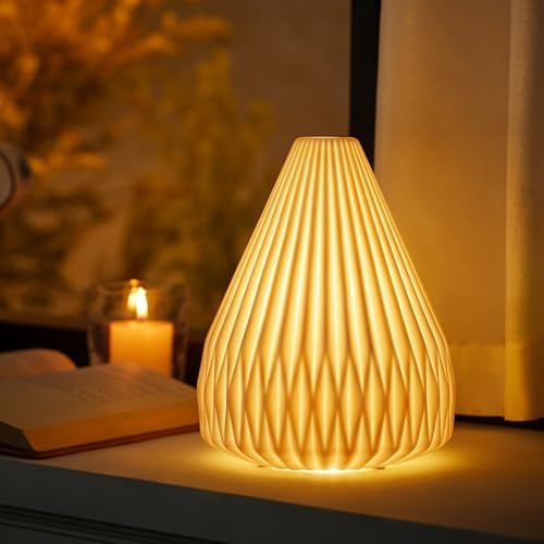 RONDURE Modern Ceramic Decorative Table Lamp Living Room Bedroom Bedside - Image 2