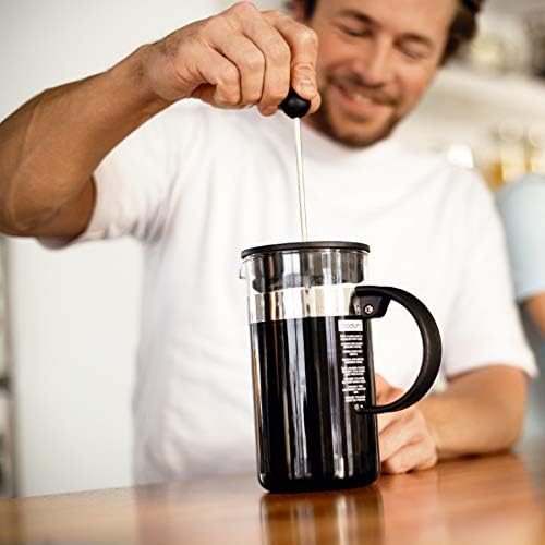 Bodum Bistro Nouveau French Press Coffee Maker, 3 Cup, 12-Ounce - Image 3