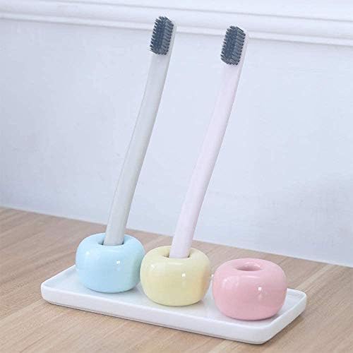 Ceramic Vanity Tray Small Rectangle, Bathtub Tray Bathroom Organizer, Cosmetics Holder for Tissue Candle Towel Plant Jewelry Ring Dish Dresser Perfume Shampoo-White(2 Pcs)(Small) - Image 3