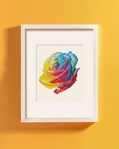 PeakLuv Small Diamond Art Kits Flowers Mini Diamond Painting Kit for Adults - Image 4
