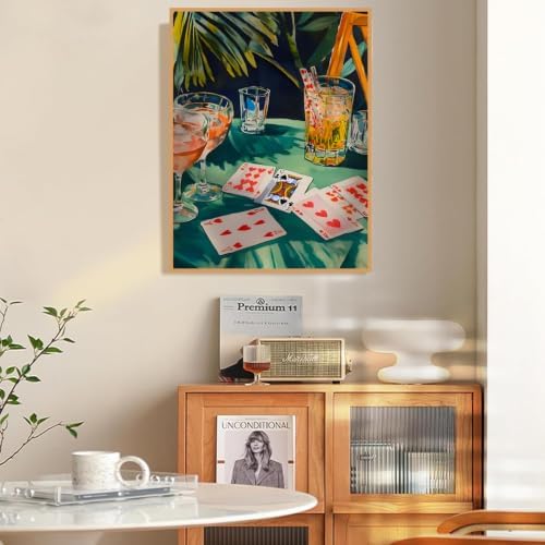 Cute Cocktail Diamond Art Kits for Adults Diamond Painting Kit for Beginner - Image 4