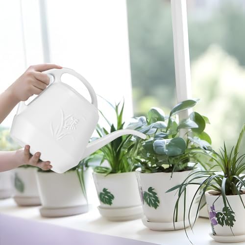 Plant Watering Can - 1/2 Gallon - White - Image 5
