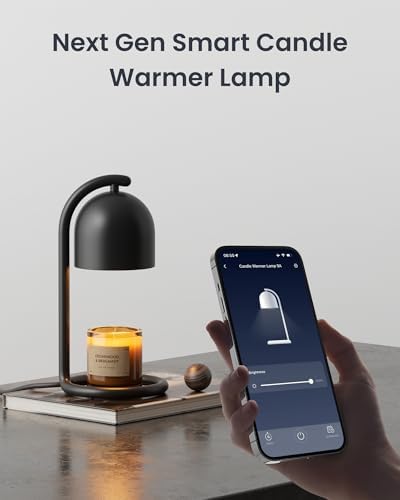 SwitchBot Smart Candle Warmer Lamp with Timer & Voice Control — Dimmable Flameless Candle Wax Melter, Matter-Enabled for Apple Home & Alexa, Birthday & Mother's Day, Gift for Women, Home Decor - Image 2