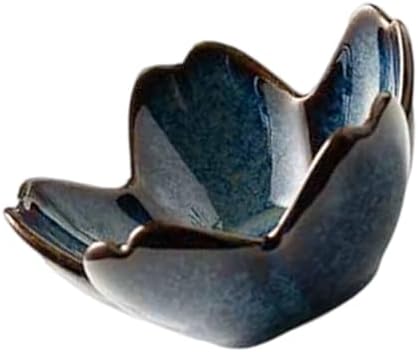 Versatile Ceramic Organiser Dish Floral Pattern Storage Tray for Keys Office Supplies or Bathroom Essential Elegant Kitchen Countertop Organiser Bowl by Unknown
