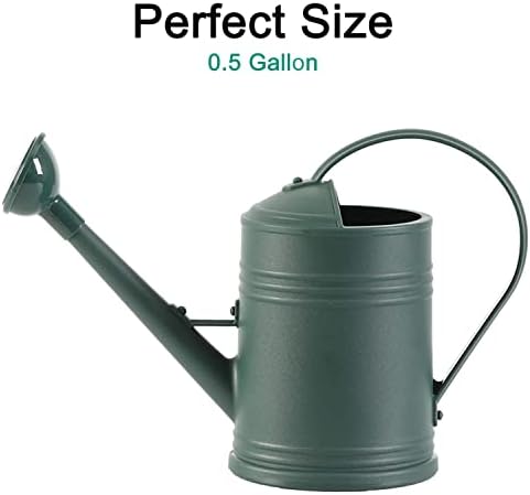 Plastic Indoor Watering Can with Sprinkler Head - 68 oz, 1/2 Gallon - Image 3
