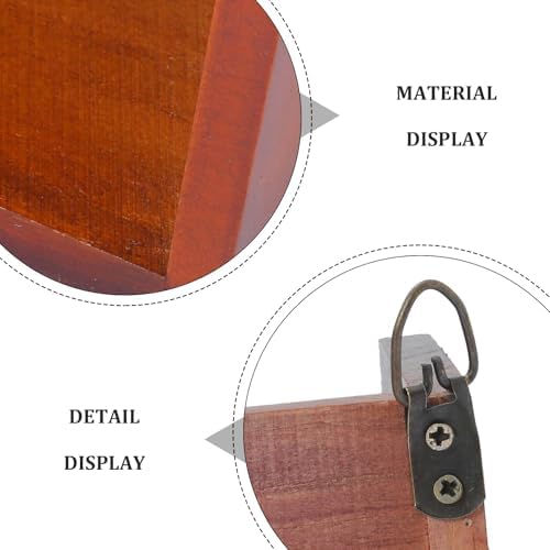 LIFKOME Desk Organizer Shelf Modern Minimalist Style 3 Tier Wooden with Smooth Surface Treatment and Easy Cleaning Brown Wood Storage Stand for Office and Dorms - Image 4