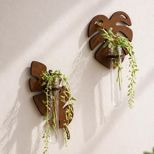 Artilady Plant Propagation Station Wall Hanging, Planter Terrariums Tube by Artilady