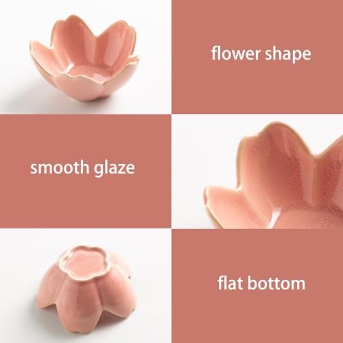 Flower Ring Holder Dish, Ceramic Jewelry Tray, Small Trinket Dish - Image 4