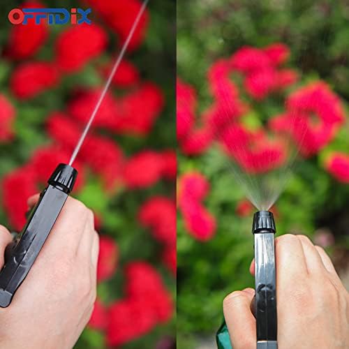 OFFIDIX Glass Spray Bottle, Plant Mister 13.5 oz Adjustable Nozzle Amaranth - Image 3