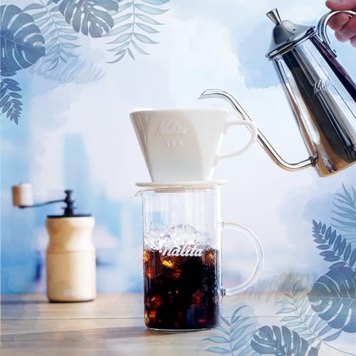 Kalita - 2001 Kalita 102 Ceramic Dripper Coffee Dipper, white - Image 2