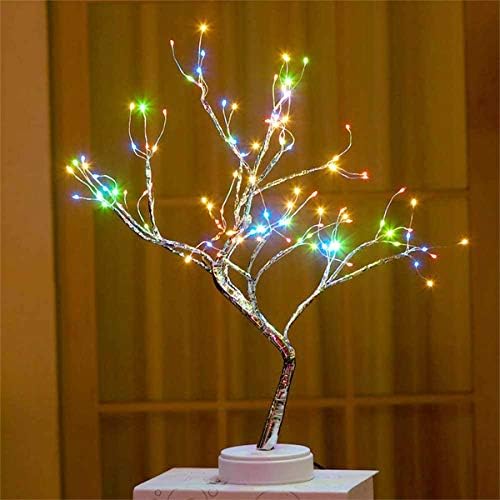 20" 108 LED Tabletop Bonsai Tree Light, Sparkly Fairy Spirit Tree Lights - Image 4