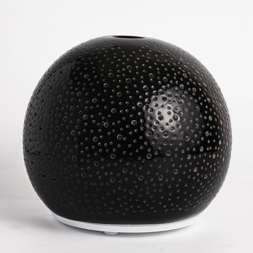 Ceramic Essential Oil Diffusers,Small Cute for Office, Home for Aromatherapy,Bedroom Humidifier Air Fragrance,Room Scent, Smell,Light Decor para Casa De Essentials Aesthetic Aroma (C) by WarmthImbuedWithFragrance