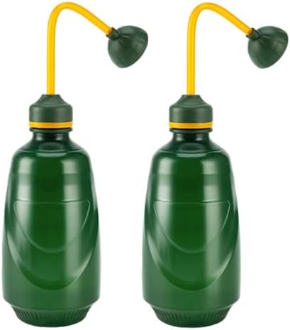 2Pack Watering Can for Seedlings,15oz/450ml(Green) by JusufuGardeningSeries