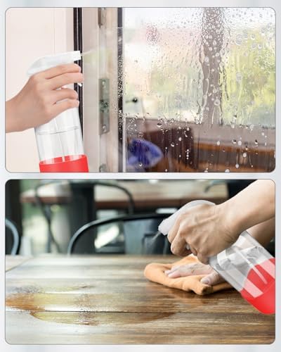Glass Spray Bottles for Cleaning - 16 oz Spray Bottles with Silicone Sleeve - Image 6