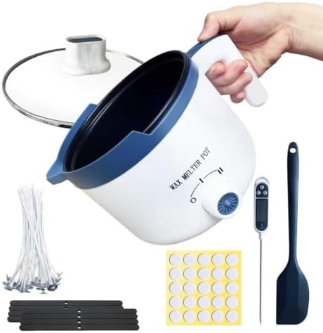 Ksedcon Electric Wax Melting Pot for Candle Making with Pouring Spout by WaxMelterforcandlemaking