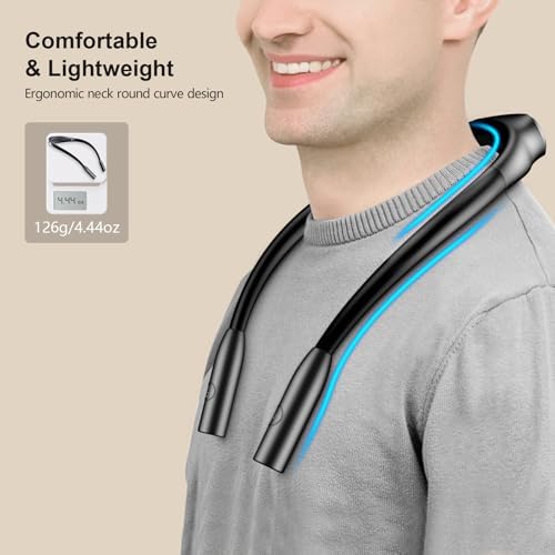 Gritin Book Light,Eye Caring 3 Colors & Stepless Dimming Neck Reading Light - Image 3