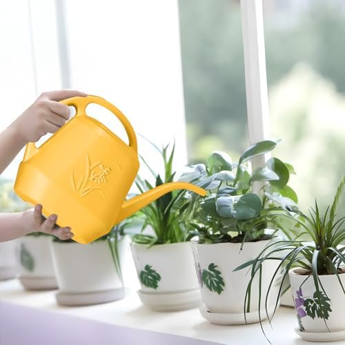 Plant Watering Can - 1/2 Gallon - Orange - Image 6
