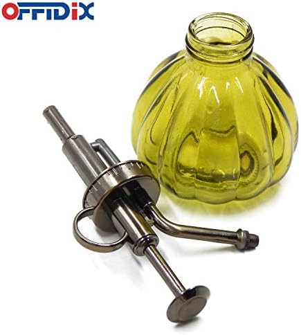 OFFIDIX Plant Mister, Pumpkin Glass Spray Bottle Small, Olive Green 6.7oz - Image 4