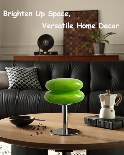 Glivpny Mushroom Lamp Table Lamp, Mid Century Modern Table Lamps (Green) - Image 5