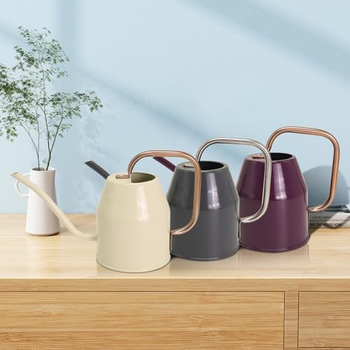 Metal Watering Can with Removable Spout, Galvanized Watering Can, Perfect Plant Watering Can for Indoor Use and for Outdoor Use (0.5 Gallaon, White), W2315PC - Image 7