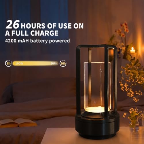 Cordless Table Lamp, Rechargeable LED Decorative Lamp - Image 5