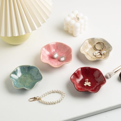 Ceramic Ring Dish, Jewelry Trinket Tray for Rings and Earrings - Image 7