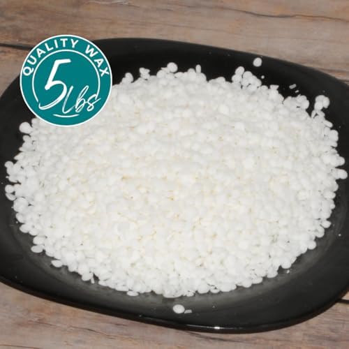Soy Wax Beads for Candle Making | 5lb Soy Candle Wax Pastilles | Smooth Blend for High Load Fragrance Formulation |Candle Making Supplies - Image 2