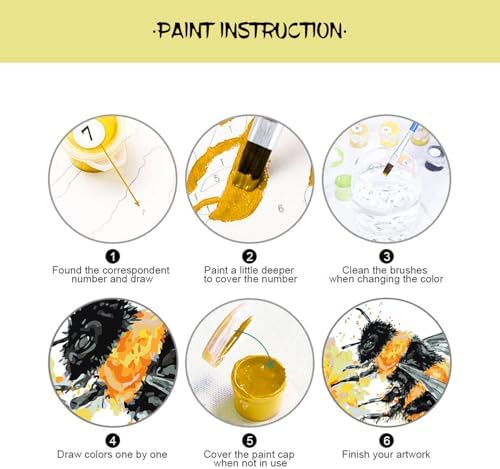 Landscape Scenery Paint by Numbers Kit for Adults Beginner 16X16 inch - Image 7