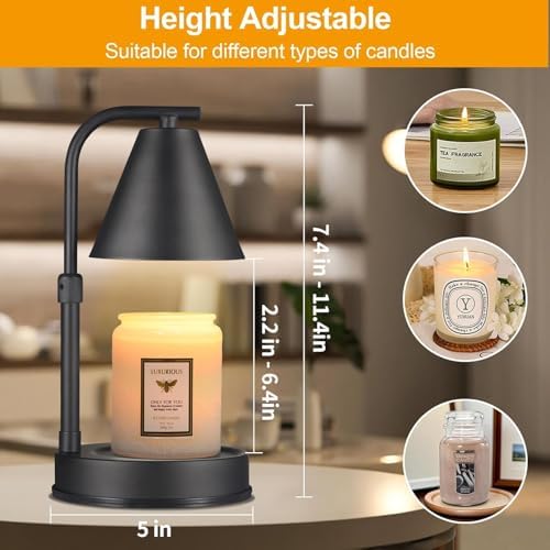 Candle Warmer Lamp Electric Candle Lamp Birthday Gifts for Women Mom - Image 2