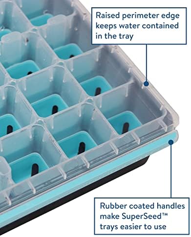 Burpee SuperSeed 36-Cell Reusable Seed Starting Tray for Indoor Seedlings - Image 3