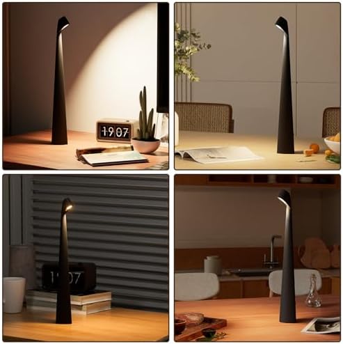 HAPYGI Cordless Rechargeable Reading Metal Table Lamp, 3-Level Brightness - Image 4