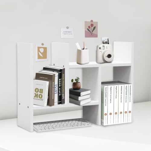 MASAKA B&W Adjustable Stackable Office Supplies Desk Organizer - Image 6