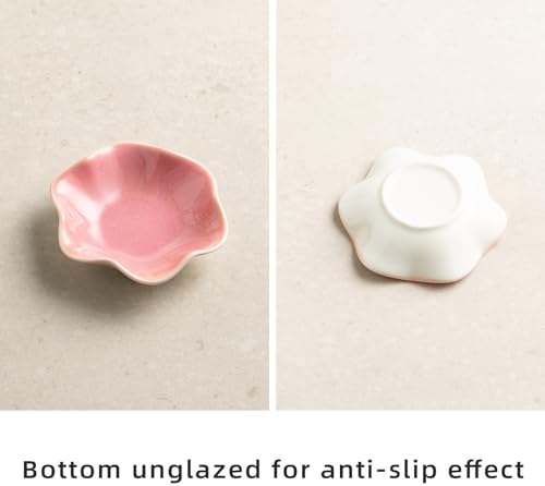 Ceramic Lotus Leaf Trinket Dish, Ring Holder for Jewelry - Image 5