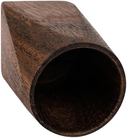 Wooden Pen Holder for Desk, Walnut Pencil Cup Holder Stand, Multi Purpose Desktop Organizer Desk Accessories for Home Office - Image 3
