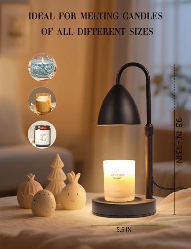 Candle Warmer Lamp with Timer Dimmer, Home Decor for Birthday Gifts Women - Image 2