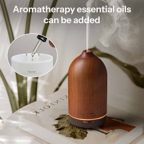 120ml Wood Essential Oil Diffuse - Oil Diffuser for a Pleasant Indoor Atmosphere -Aromatherapy Diffusers for Home or Office - Image 3