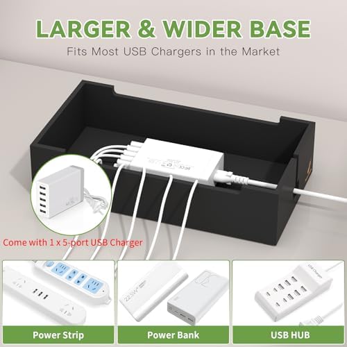 Pezin & Hulin Docking Station for Multi Devices -Natural + Black - Image 7