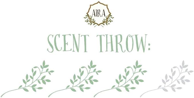 Aira Soy Christmas Candles - Organic, Kosher, Vegan, in Mason Jar w/Essential Oil Blends - Hand-Poured 100% Soy Candle Wax - Paraffin Free, Burns 60+ Hours - Peppermint Candy Cane - 8 Ounces