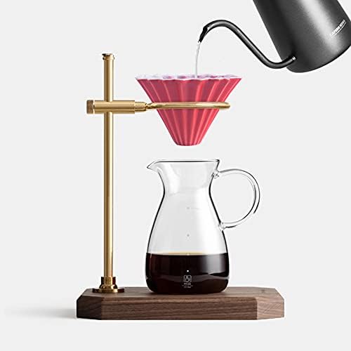 Origami Filter Cup,Ceramic Pour Over Coffee Maker, Non-Electric Pour Over Coffee Dripper, Easy Manual Brew Maker for Home, Cafe, Camping, Coffee Gifts (Black) - Image 2