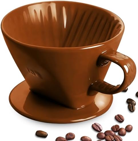 hailanbao Handmade Pour Over Ceramic Coffee Dripper by Hailanbao