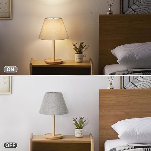 Small Lamp Shades Set of 2, 5.5" Top x 10" Bottom x 6.6" High, Gray - Image 5