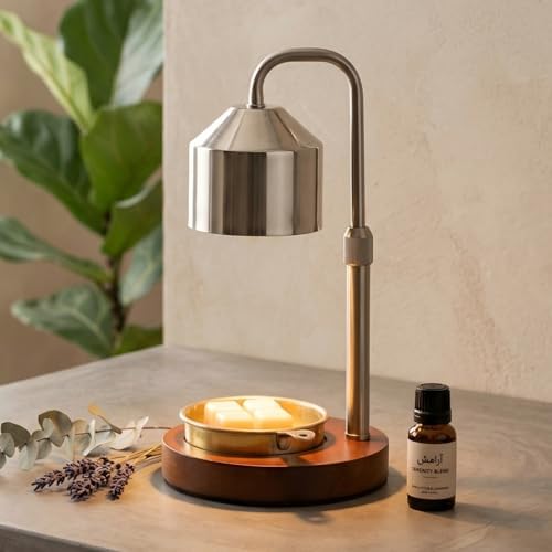 MOAFINA Chrome Candle Warmer Lamp with Timer,Height Adjustable Dimmable by MOFINA