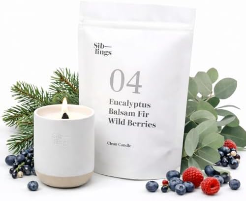 Siblings Ritual Set Refill Kit No. 04, Eucalyptus Balsam Wild Berries by Siblings
