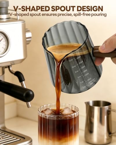12 OZ Espresso Cups, Espresso Accessories, Espresso Shot Cups, Gray - Image 5