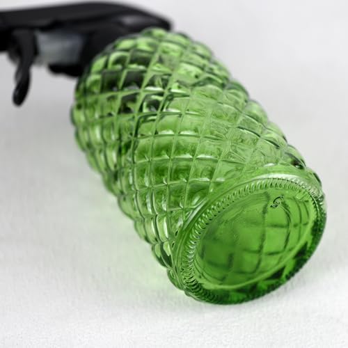 12Oz Glass Plant Spray Bottle with Black Plastic Top Pump - Image 6