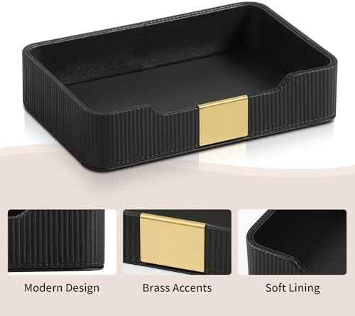 Valet Tray Organizer Keay Bowl Catchall Tray Nightstand Organizer - Image 4