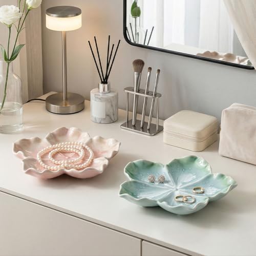 Glazed Ceramic Jewelry Plate, I - Image 5