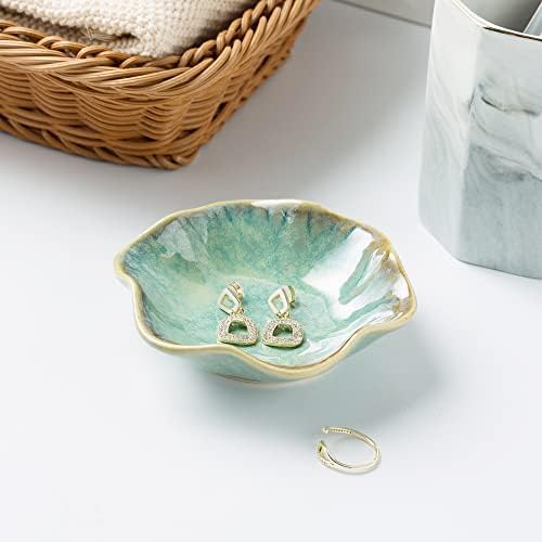 BEUNAIZER Jewelry Dish Tray, Ring Dish, Ceramic Trinket Tray, Key Bowl - Image 5